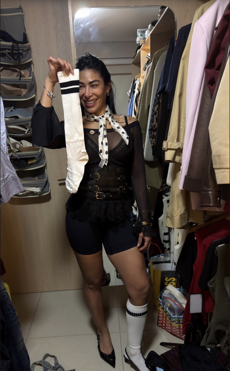 Prueba real de cuerpo completo del look 1